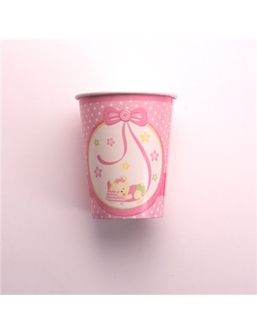 Baby Girl Nanna Cups Card 250cc 8's