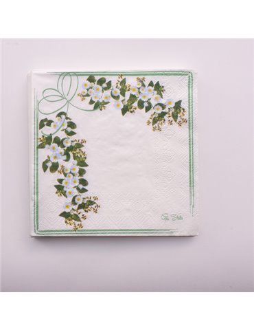 Party Napkins Romantica 3ply 33 x 33cm 2