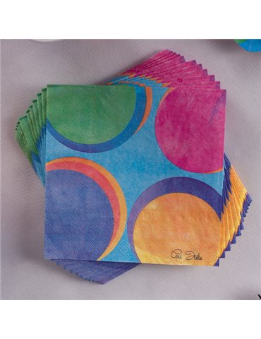 Party Napkins Panarea 3ply 33 x 33cm 20'