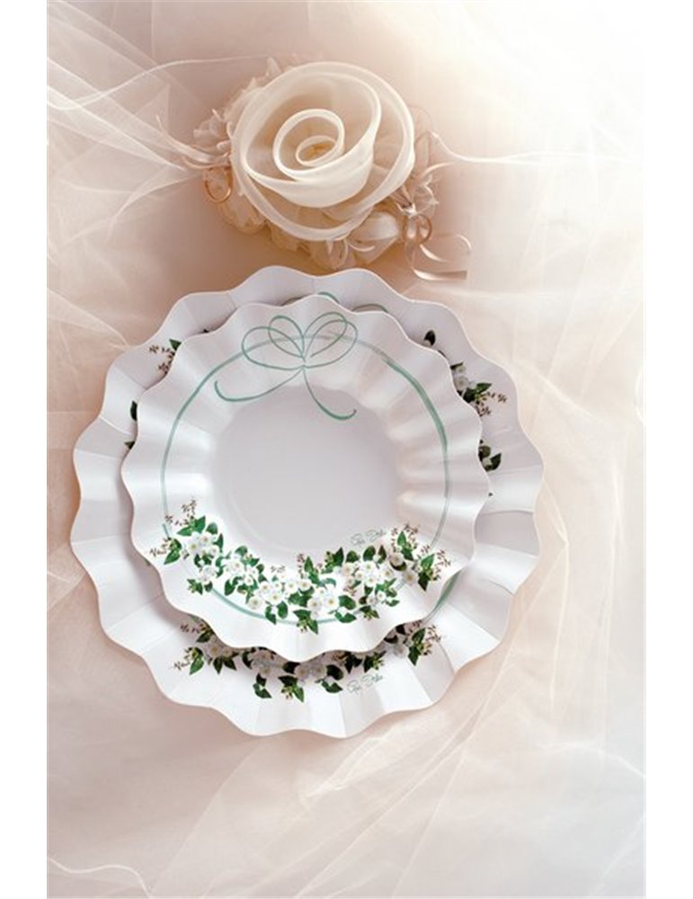 Party Plates Romantica Card 27cm 10's