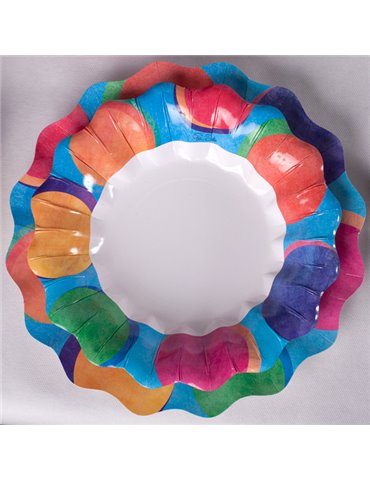 Party Bowls Panarea Card 24cm 10's