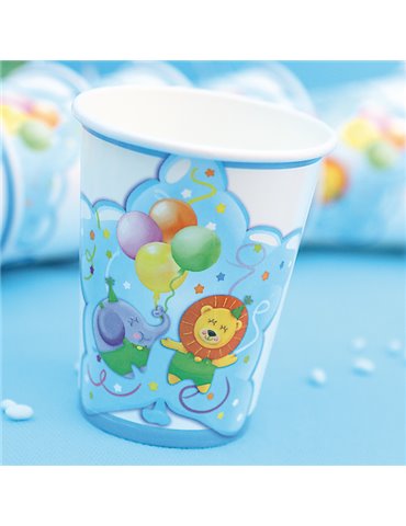 Baby Boy Party Cups Card 250cc 10's