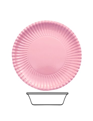 Party Bowls Card 15cm Pink 10's