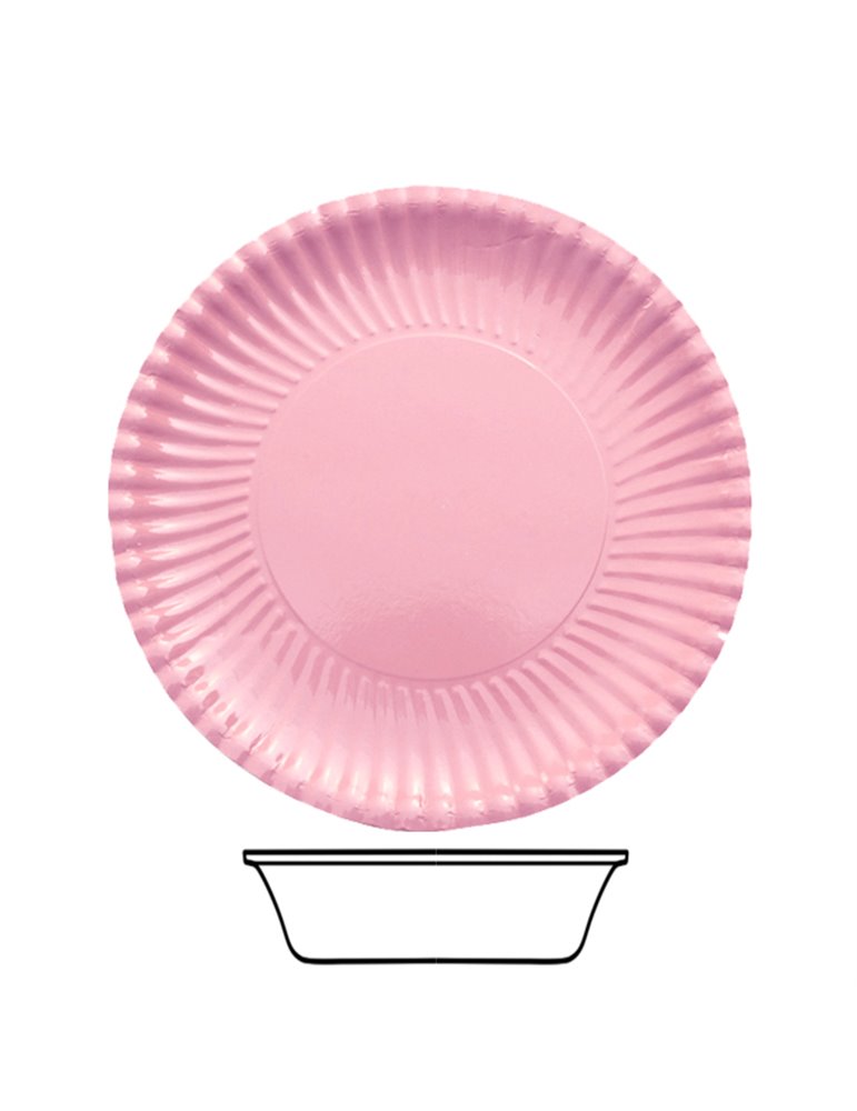 Party Bowls Card 15cm Pink 10's