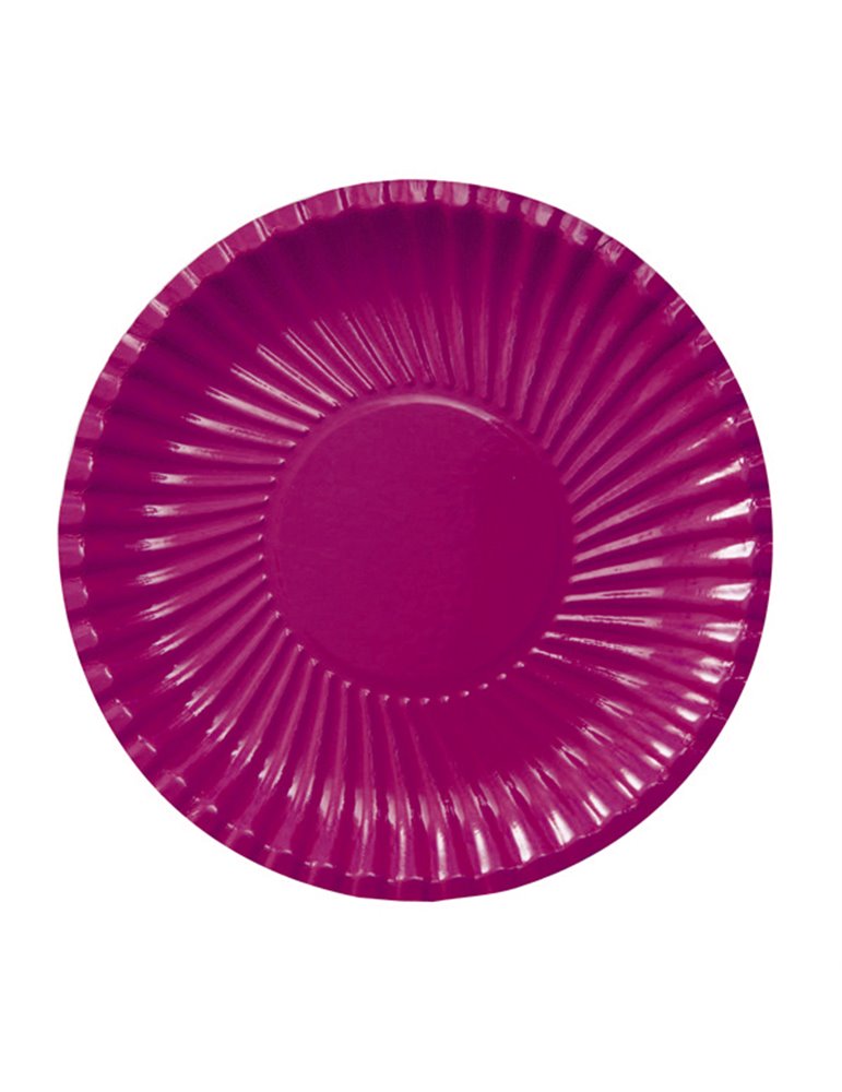 Party Plates Card 29cm Burgundy 10's