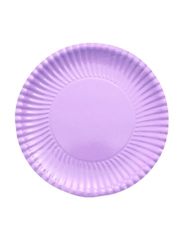 Party Plates Card 23cm Lilac 10's