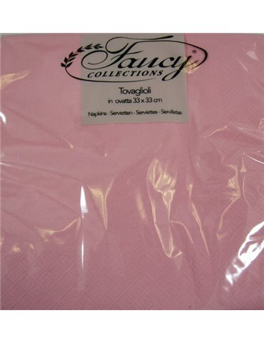 Party Napkins 2 ply 33 x 33cm Pink 25's