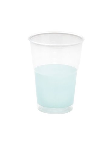 Goblets Crystal Plastic 250cc Lt Blue 10