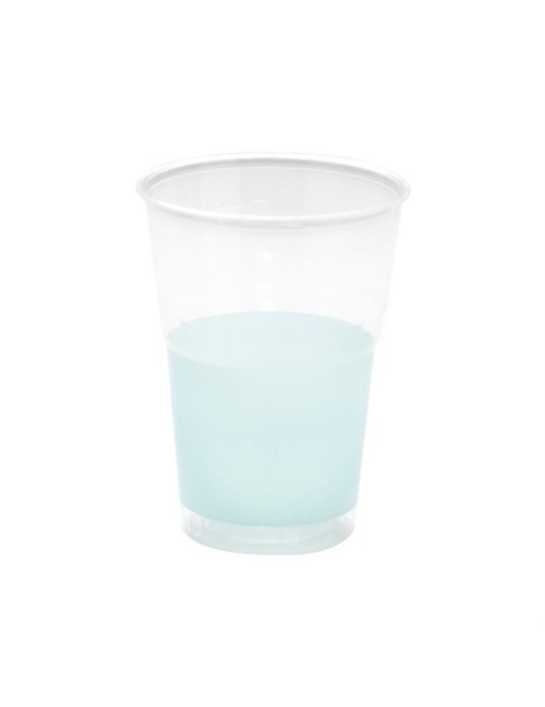 Goblets Crystal Plastic 250cc Lt Blue 10