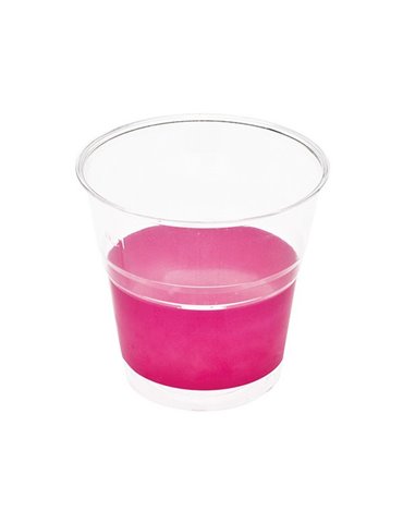 Goblets Crystal Plastic 250cc Fuschia 10