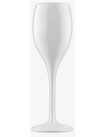 Flutes Deluxe 20.5cm White 6's