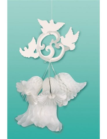 Wedding Honeycomb Dove/Bell