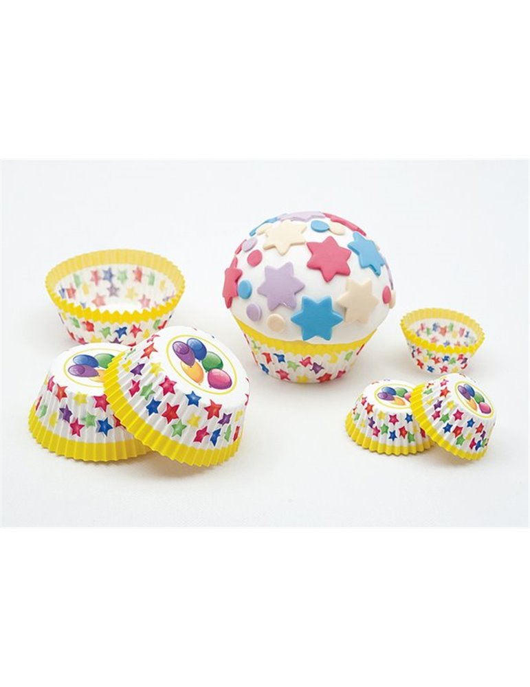 Cup Cake Cases Balloon Large 75's