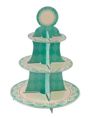 Cake Stand Tiffany 3 Tiers Round