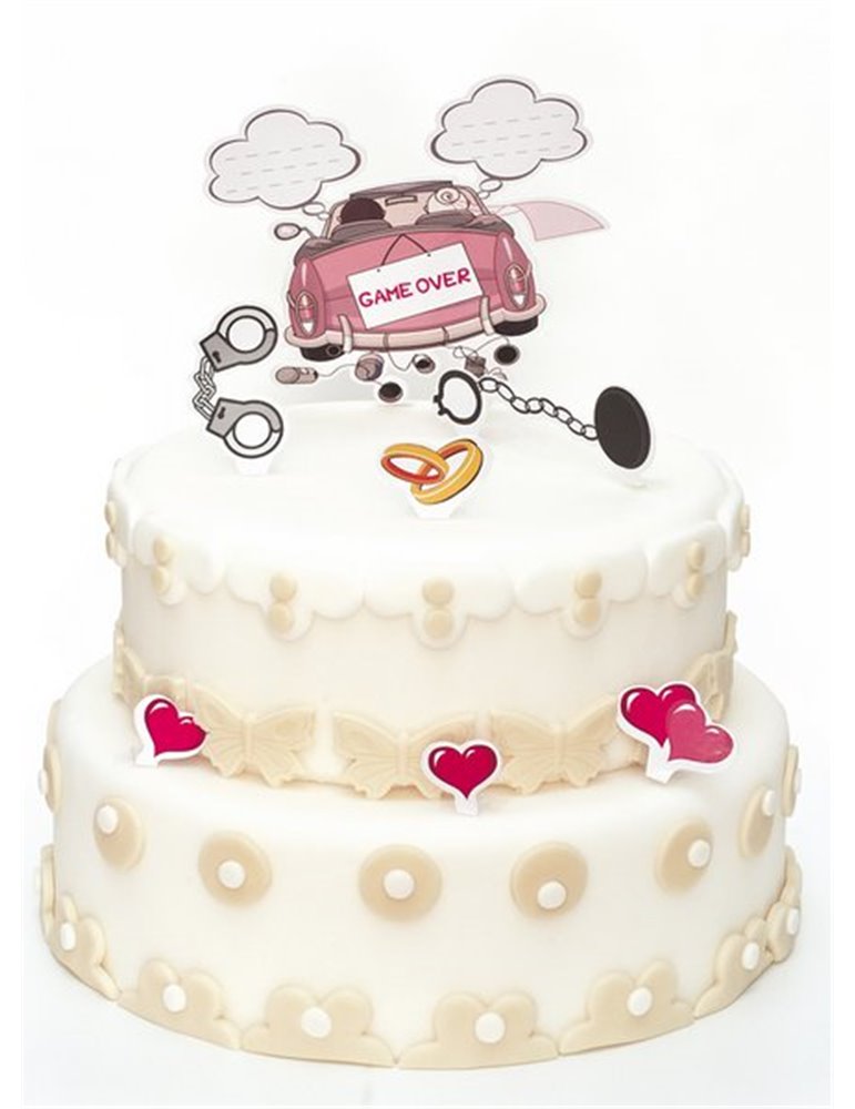 Cake Decorations Wedding Humorous