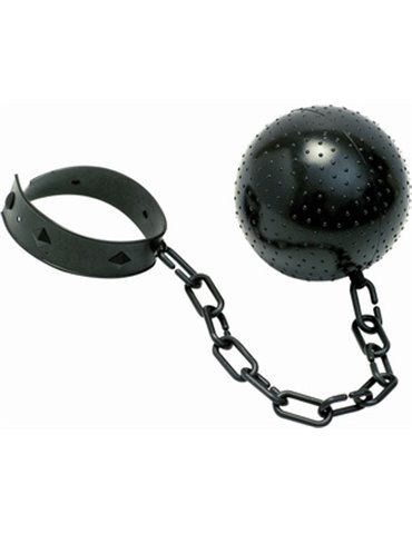 Decorative Ball & Chain, Black Convict s