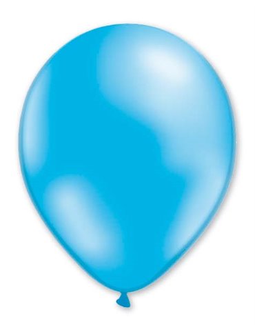 Balloon Metallic 13cm Blue Sky x1000