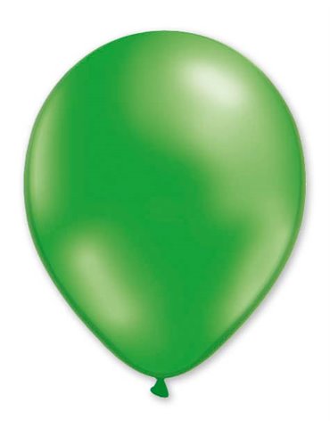 Balloon Metallic 13cm Green x1000