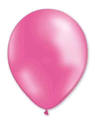 Balloon Metallic 13cm Pink x1000