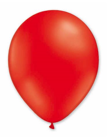 Balloon Pastel 13cm Red x1000