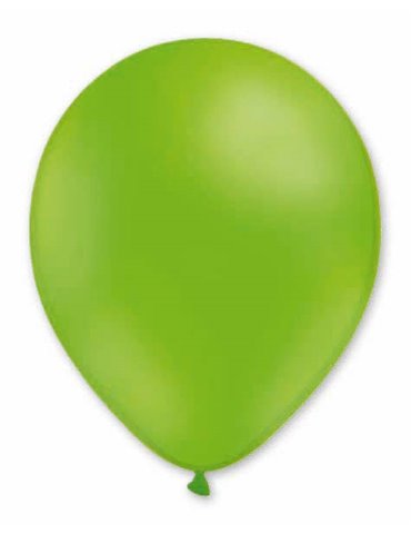 Balloon Helium 29cm Green Pistacho x10