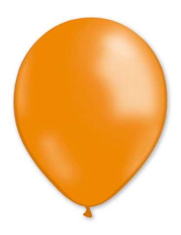 Balloon Metallic 28cm Mandarin x10s