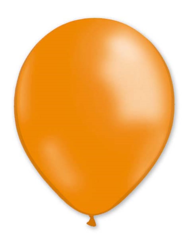 Balloon Metallic 28cm Mandarin x10s