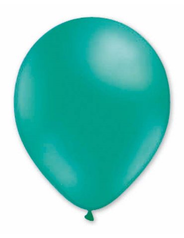 Balloon Helium 29cm Green Emerald x50