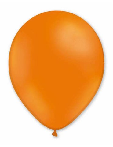 Balloon Helium 29cm Mandarin x50