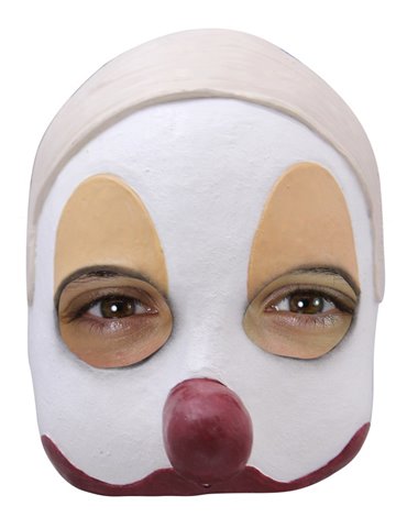 Mask Half Clown Vintage Small