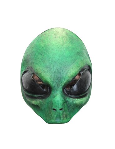 Mask Half Alien Green Small