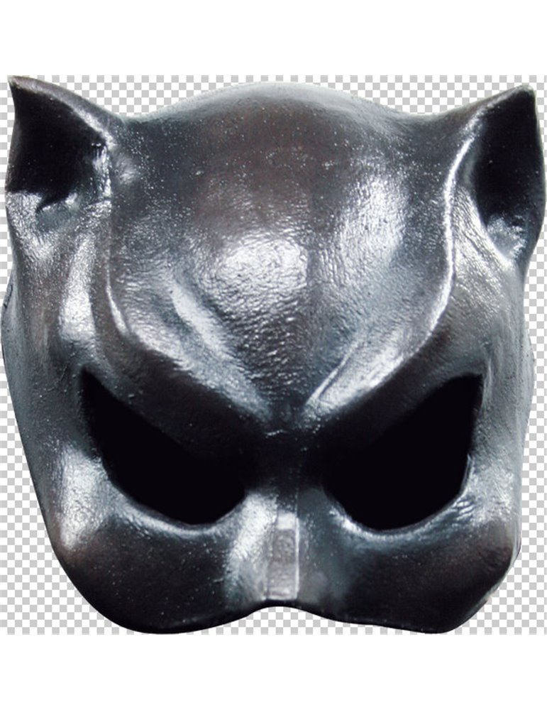 Mask Half Cat-Girl Black