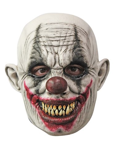 Mask Head Clown Creepy Grinning