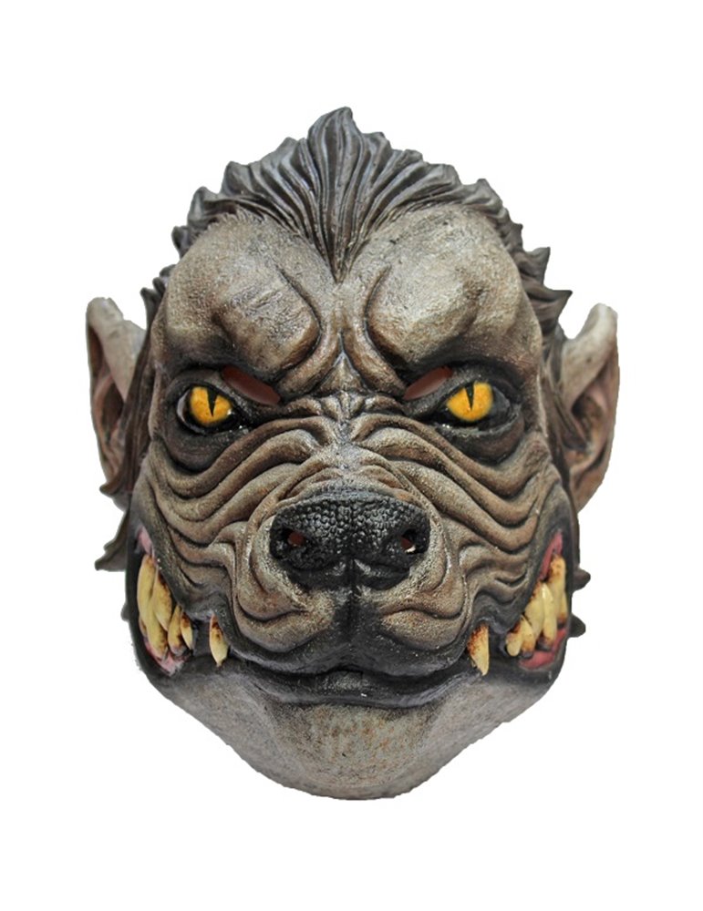 Mask Head Werewolf Grey Wolf