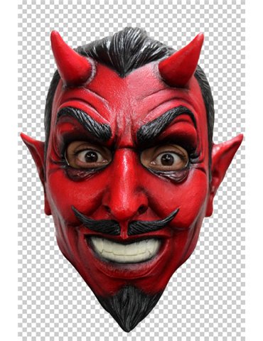 Mask Head Devil Clasic