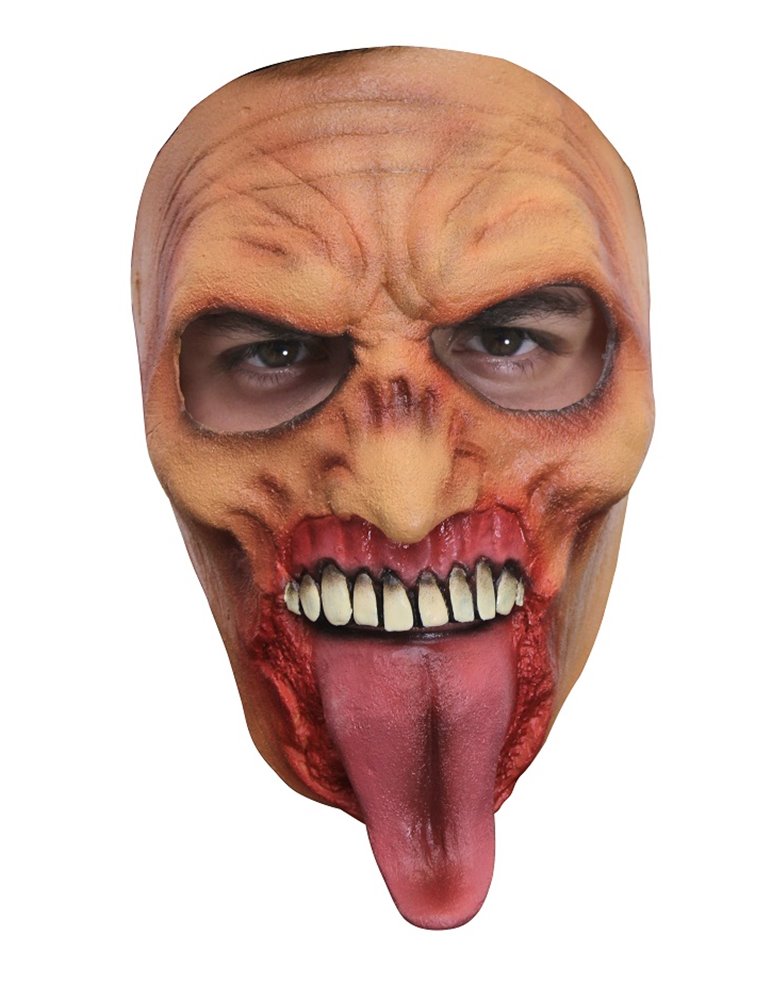 Mask Face Zombie Tongue