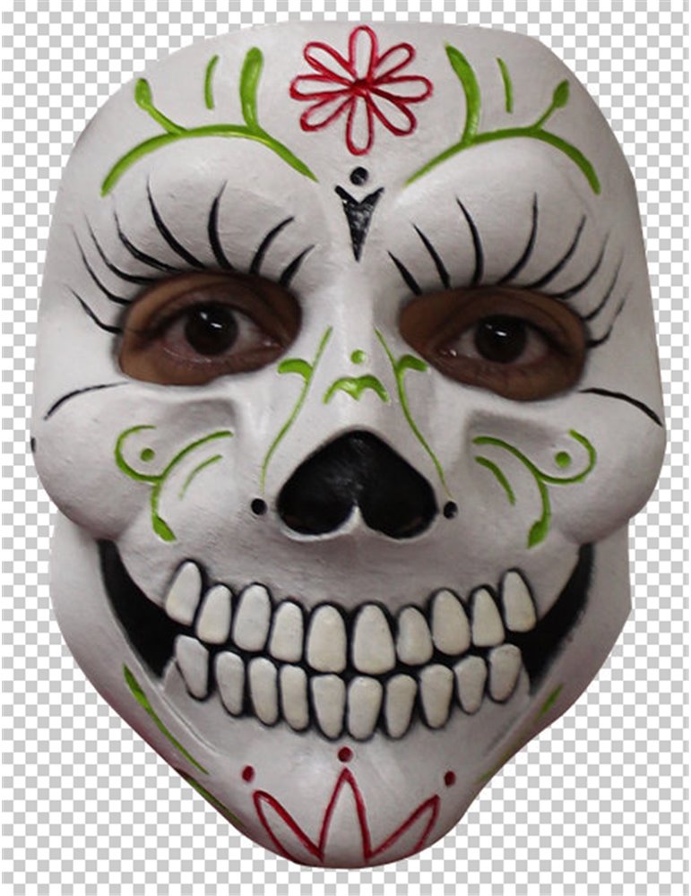 Mask Face Day of the Dead Lady Catrina