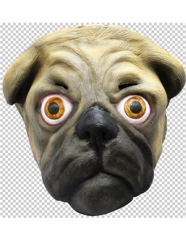 Mask Face Funny Animal Pug with