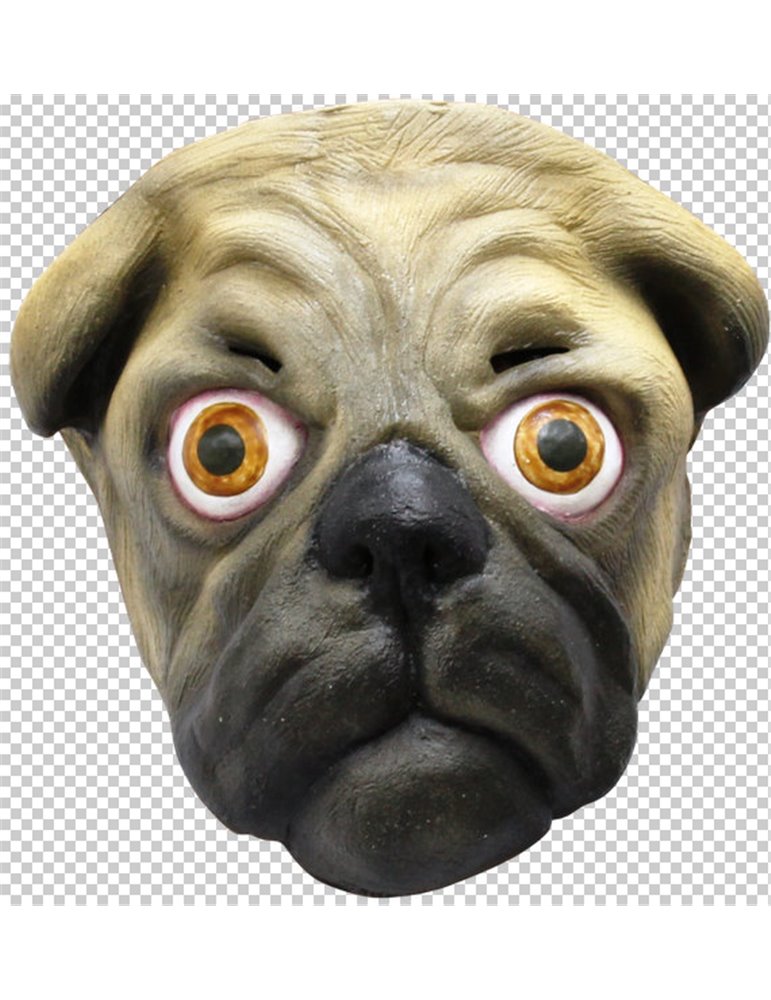 Mask Face Funny Animal Pug with