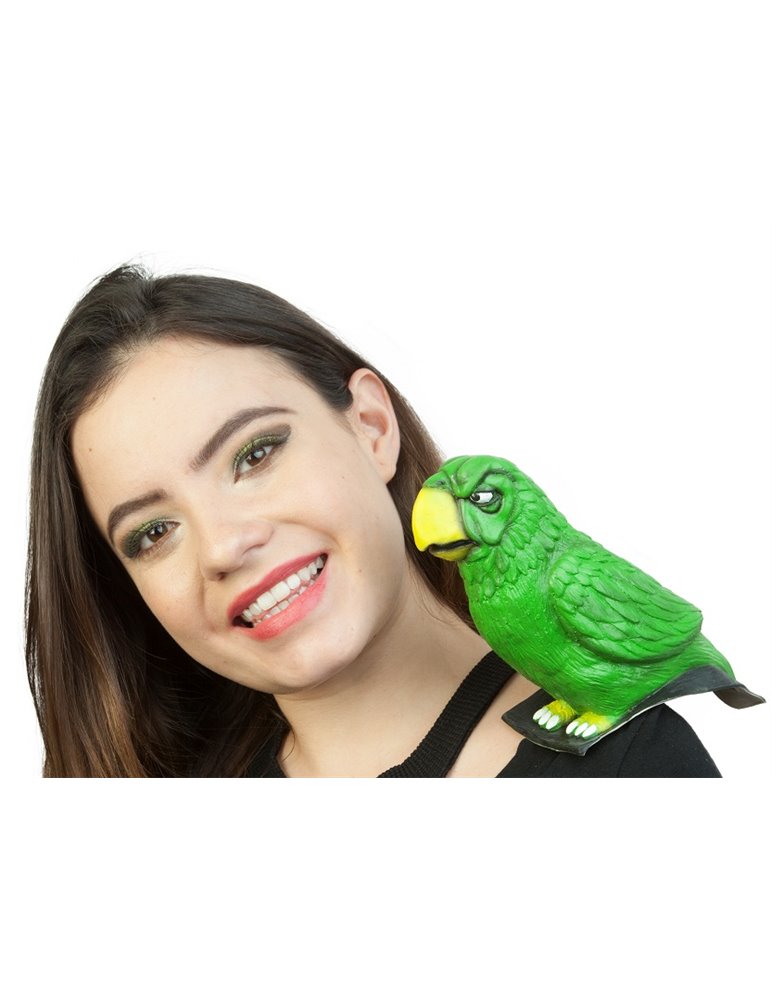 Ghoulish Shoulder Buddy Parrot