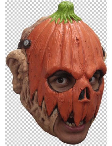 Mask Head Chin Strap Pumpkin Killer Jack