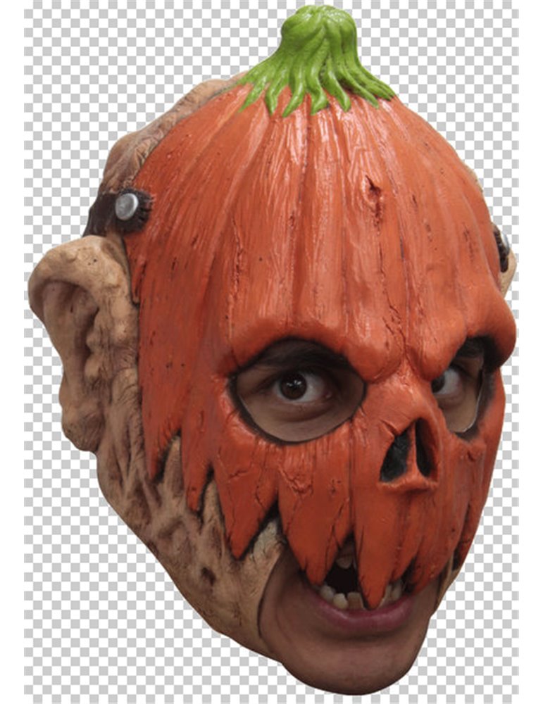 Mask Head Chin Strap Pumpkin Killer Jack