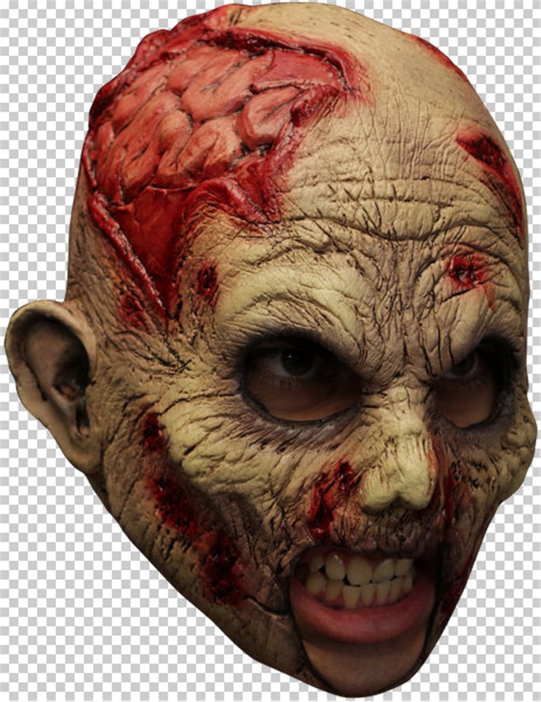 Mask Head Chin Strap Zombie Undead