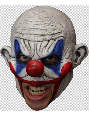 Mask Head Chin Strap Clown Clooney