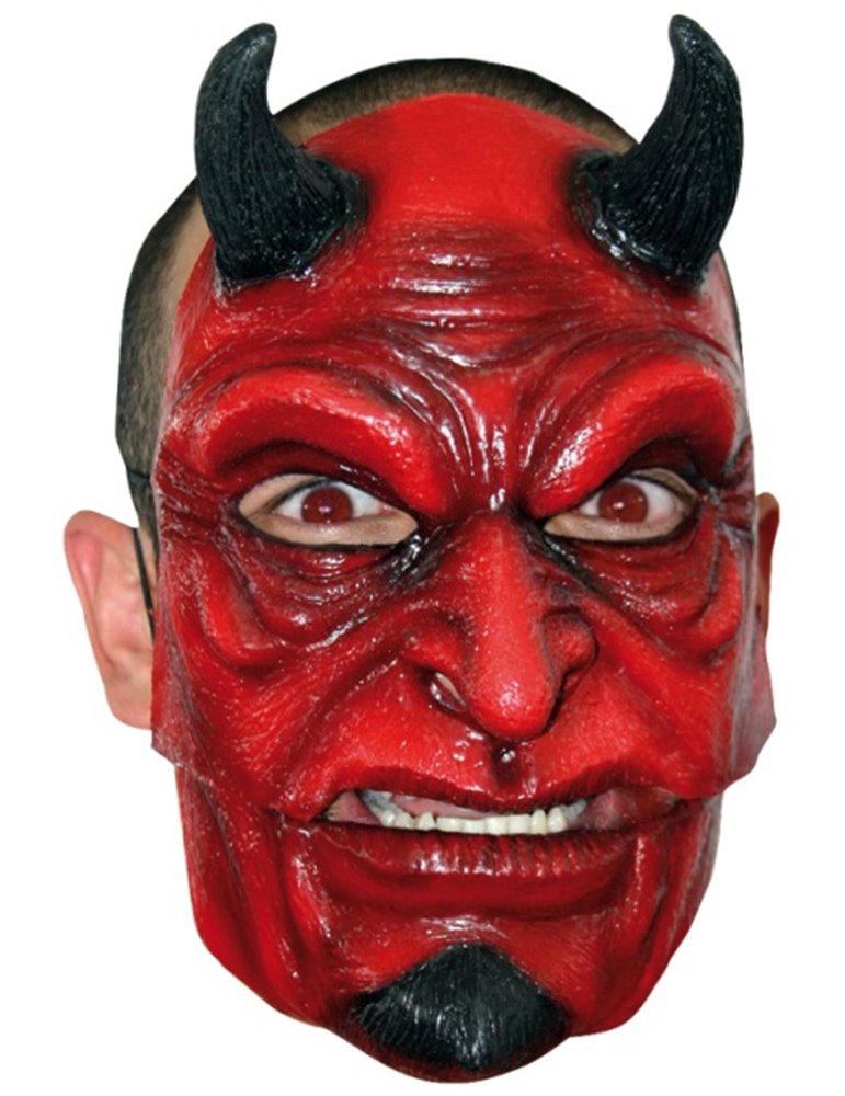 Mask Face Moving Mouth 2 part Devil