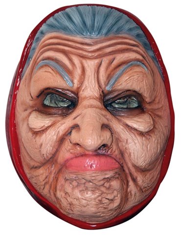 Mask Head Red Hood Grandma