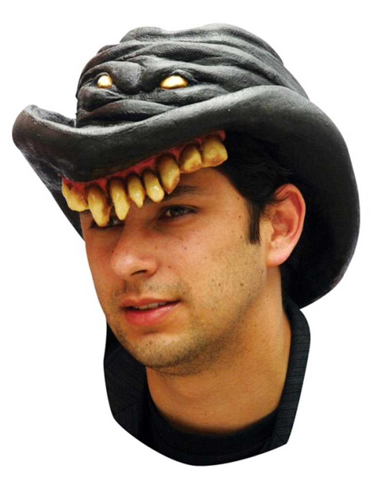 Hat Black Cowboy Scary