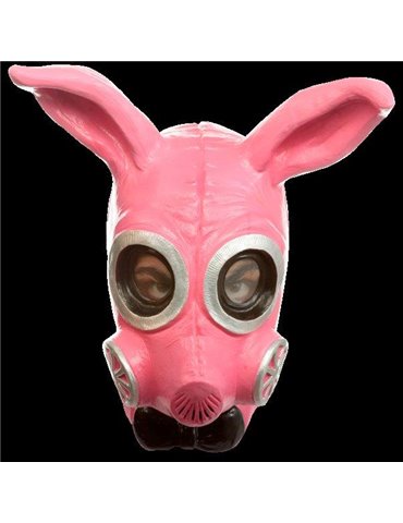 Mask Head Gas Bunny Kinky Pink