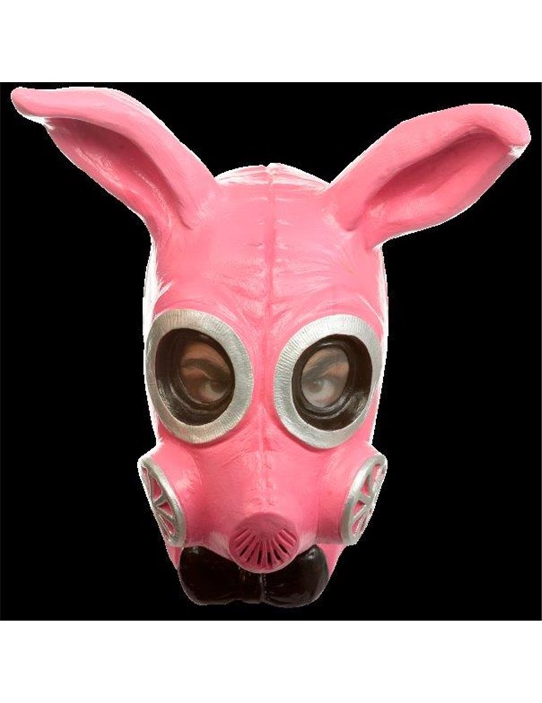 Mask Head Gas Bunny Kinky Pink