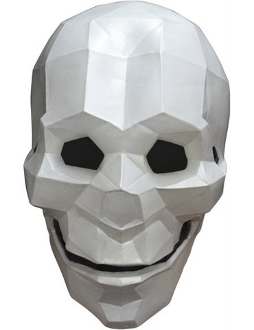 Mask Head Low Poly Art Skull